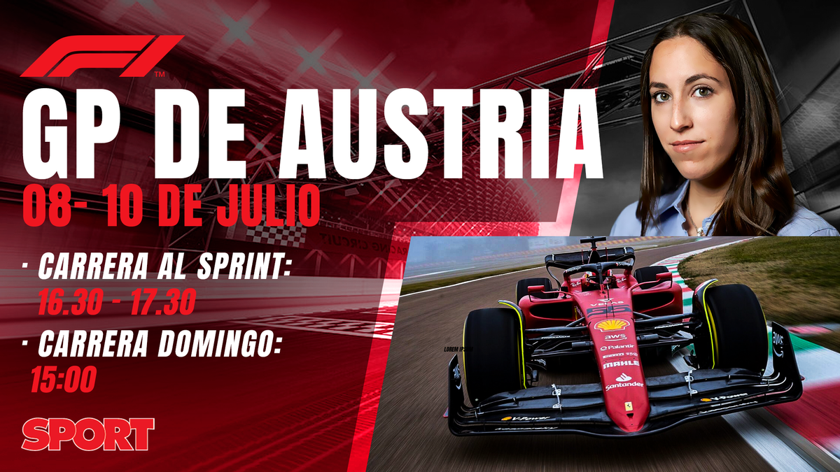 F1 GP Austria 2022: horario y dónde ver por TV los entrenamientos y la carrera de Red Bull Ring