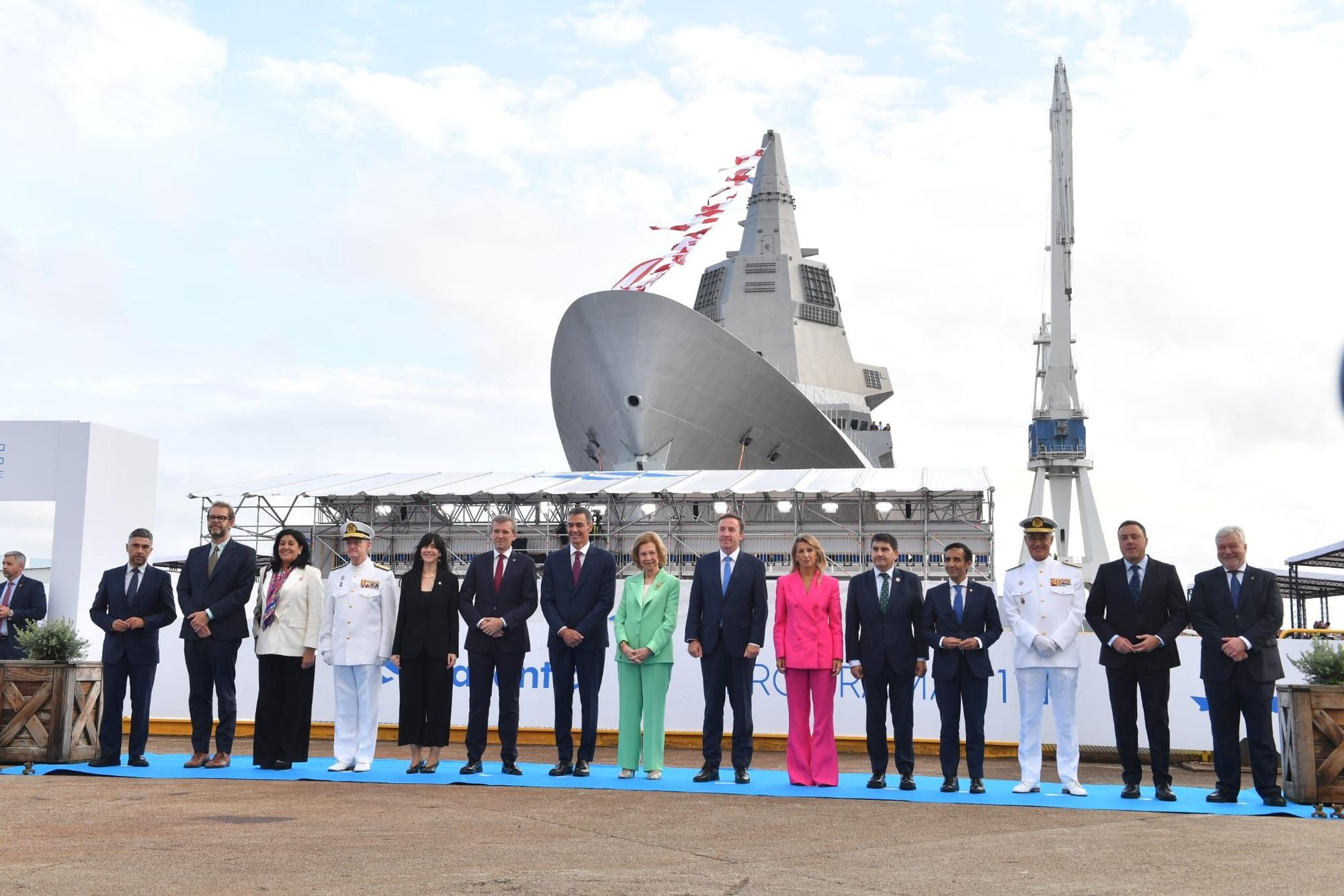 Botadura de la fragata ‘Bonifaz en Ferrol