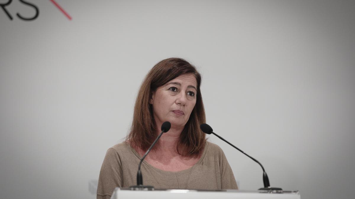 La presidenta Francina Armengol.