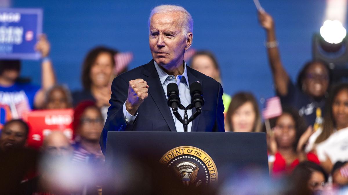 Biden pide el apoyo de los sindicatos en su primer mítin de campaña para la reelección
