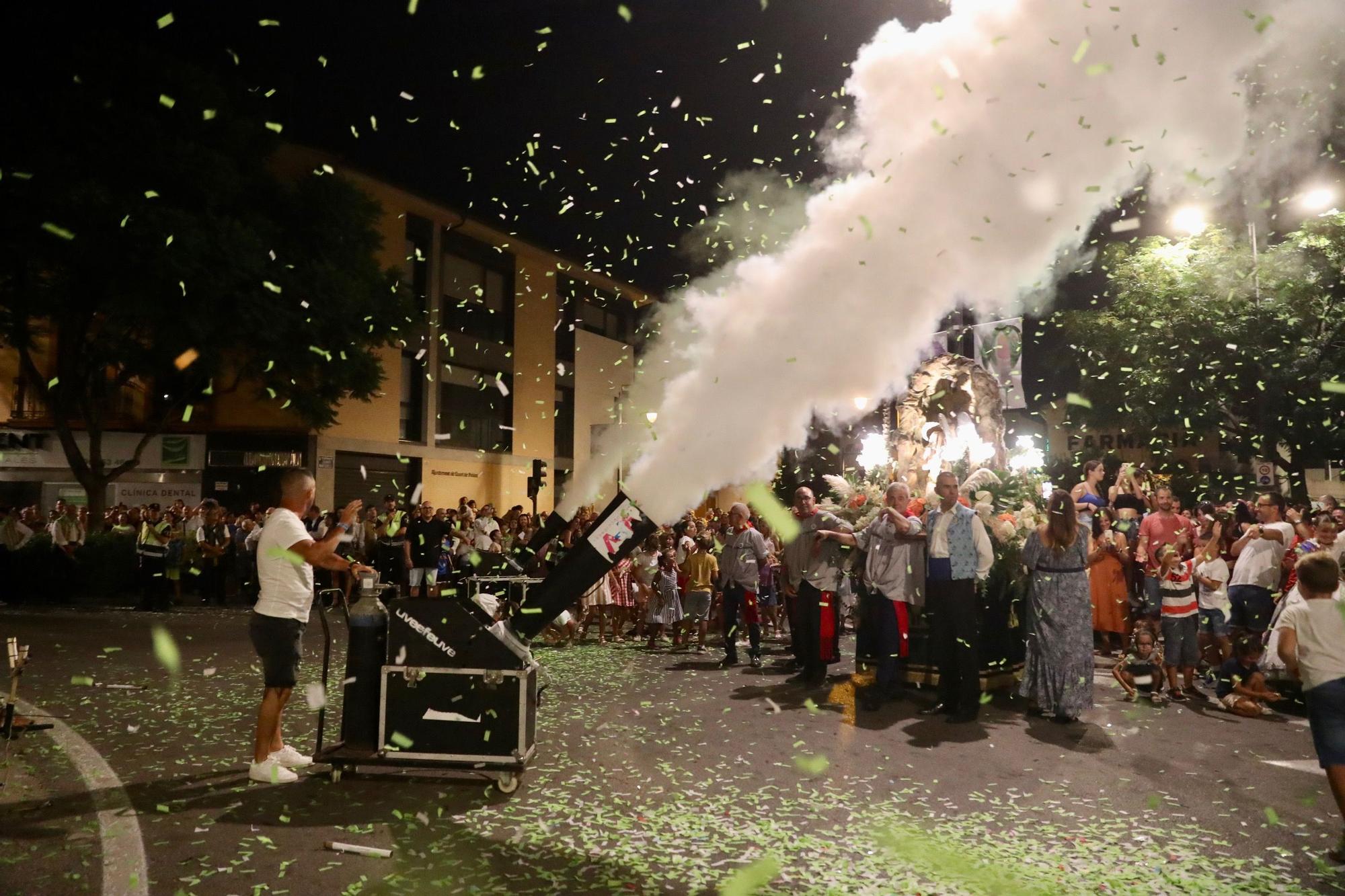 Sant Onofre y Quart reciben a Carmen, Nerea y las cortes