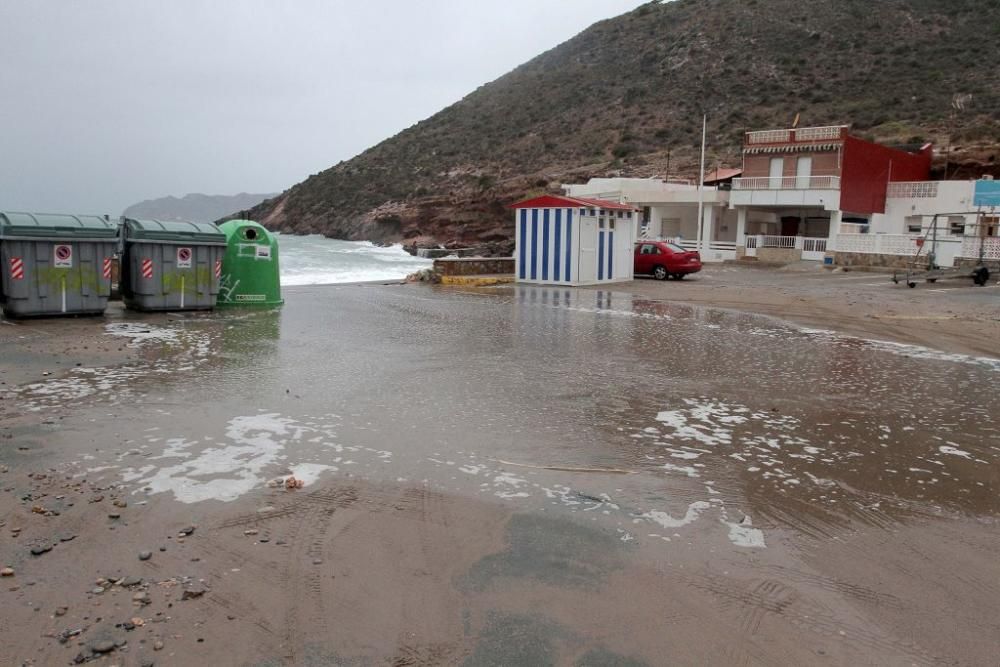 La borrasca Ana, a su paso por Cartagena