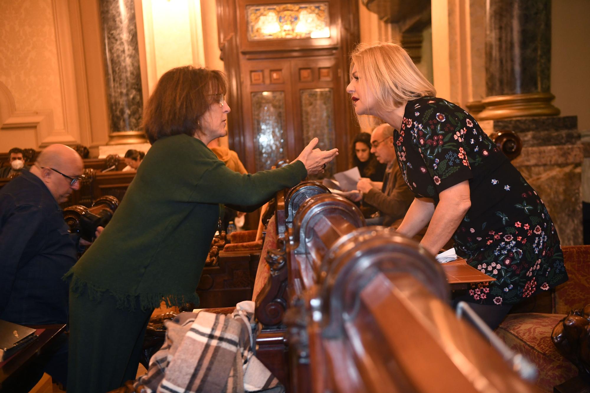 Pleno en A Coruña