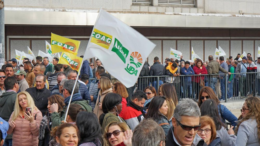 Así ha sido la manifestación de los agricultores