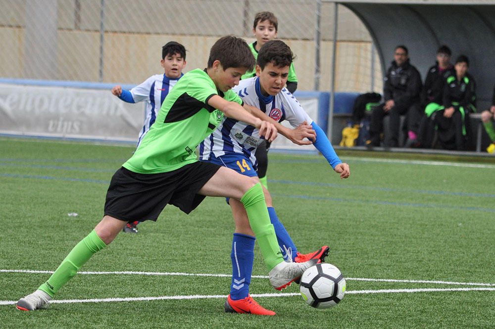 Fútbol base del fin de semana