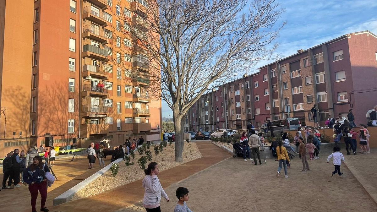 Inauguració de la nova urbanització de l'espai Pau Muntades