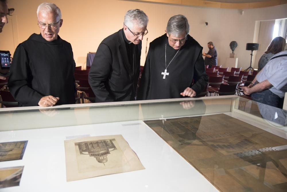 Presentació de la restauració de plànols de la Bas