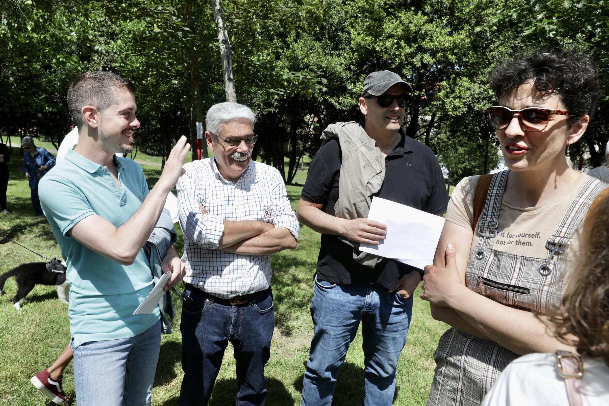 Homenaje en Los Pericones a las víctimas del sida: "Todavía luchamos contra el estigma"