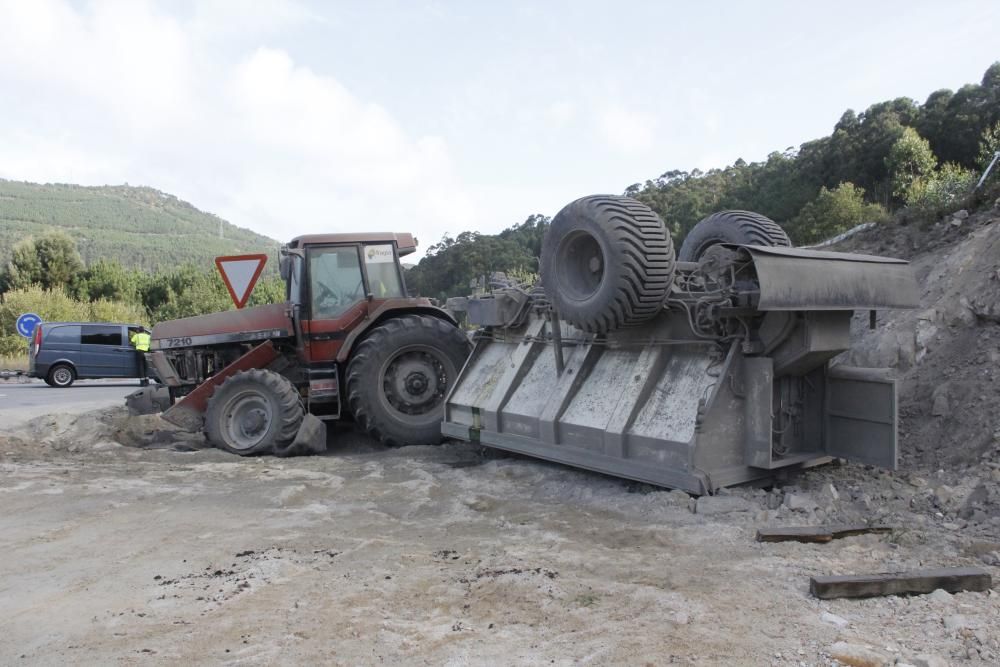 Herido un operario en las obras del Corredor