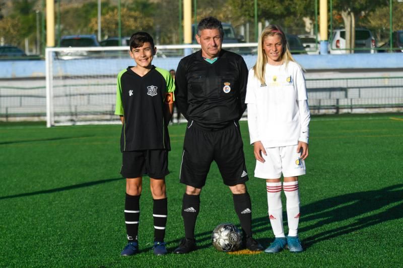 25-01-20  DEPORTES. CAMPOS DE FUTBOL DE LA ZONA DEPORTIVA DEL PARQUE SUR EN  MASPALOMAS. MASPALOMAS. SAN BARTOLOME DE TIRAJANA.  Maspalomas-Carrizal (alevines).  Fotos: Juan Castro.  | 25/01/2020 | Fotógrafo: Juan Carlos Castro