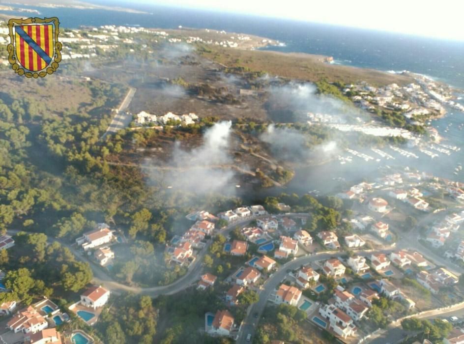 Feuer Menorca