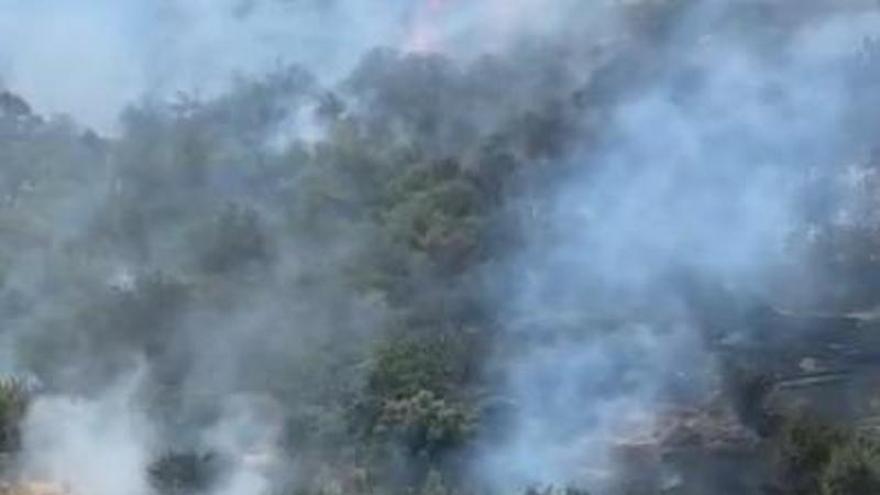Telde agradece la respuesta ante el incendio de Cazadores y mantiene la vigilancia