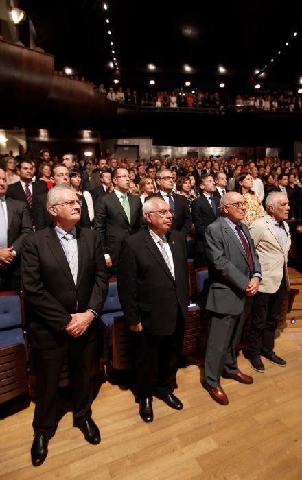 Acto de entrega de las medallas de Asturias