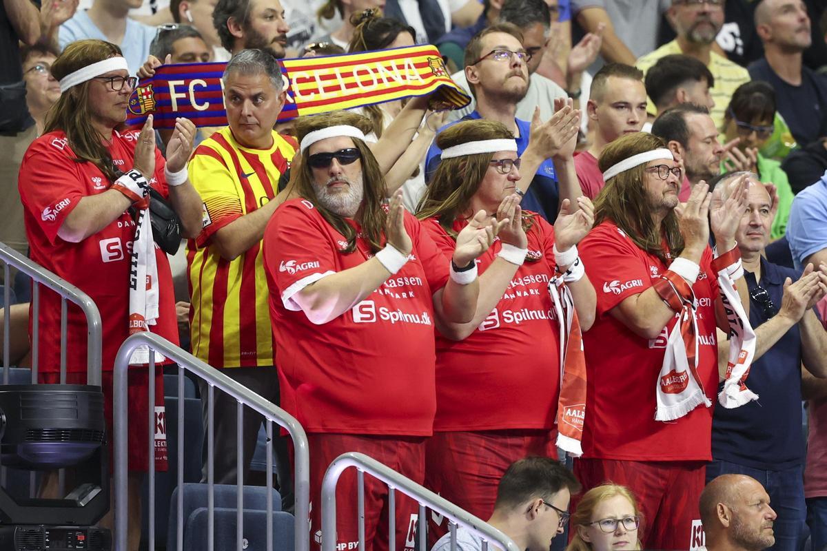 Aalborg - Barça, final de la EHF Champions de balonmano. en imágenes.