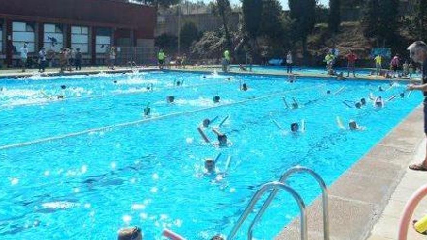 Les piscines municipals en plena activitat