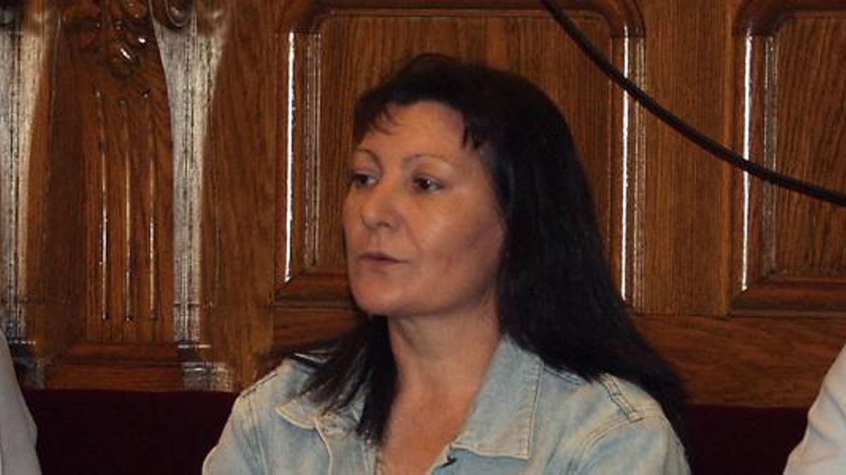 Remedios Sánchez, durante su juicio en Barcelona, en 2008.