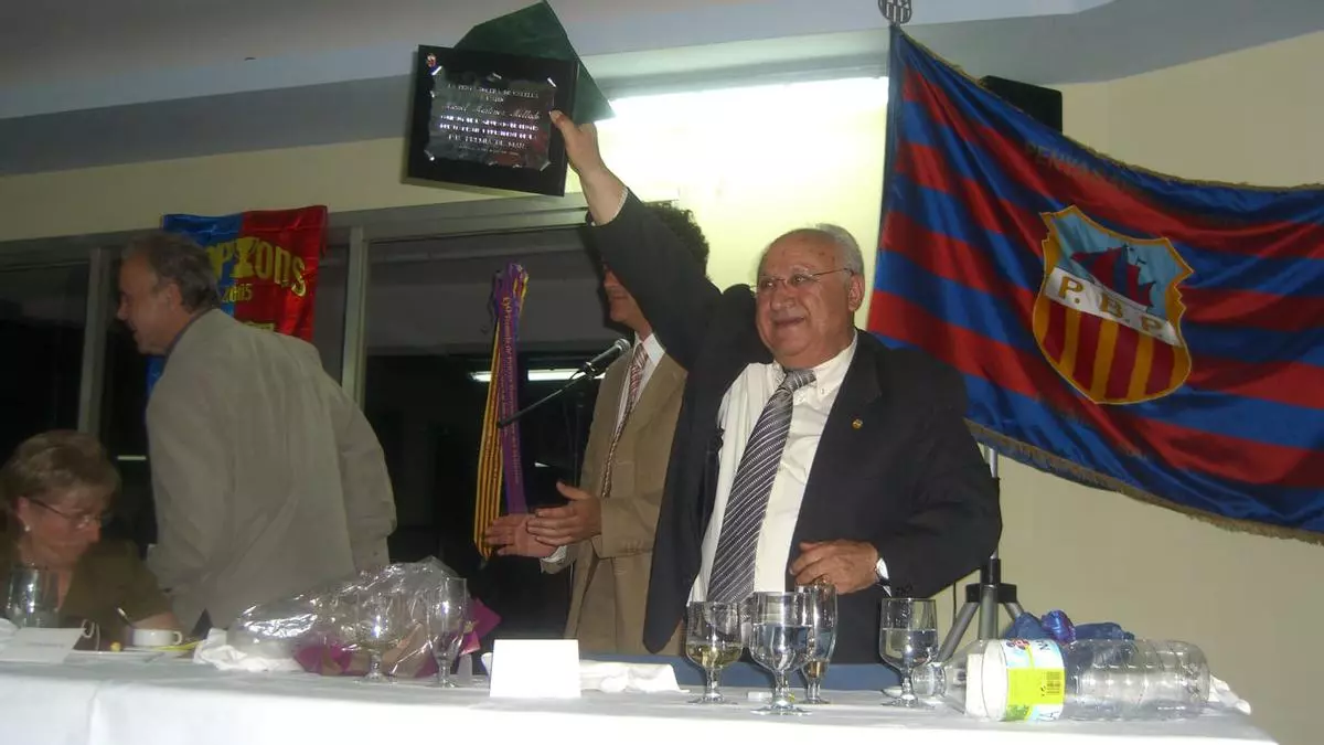 Muere Miquel Mart赤nez Mellado, figura clave del barcelonismo pe?赤stico en el Maresme