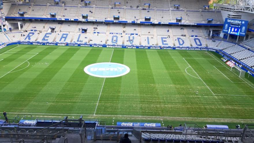 El Tartiere, antes del choque.