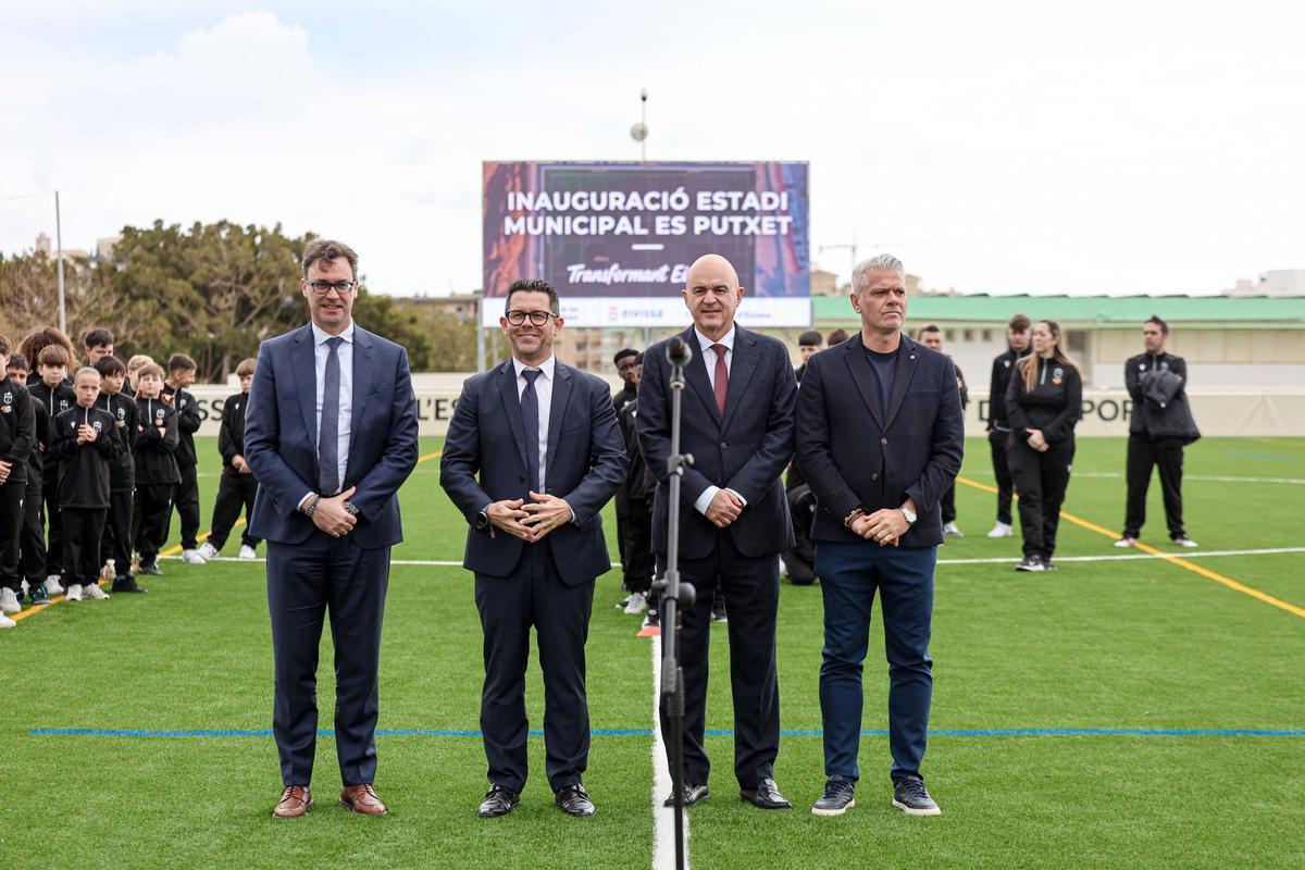 El nuevo estadio de Ibiza queda oficialmente inaugurado