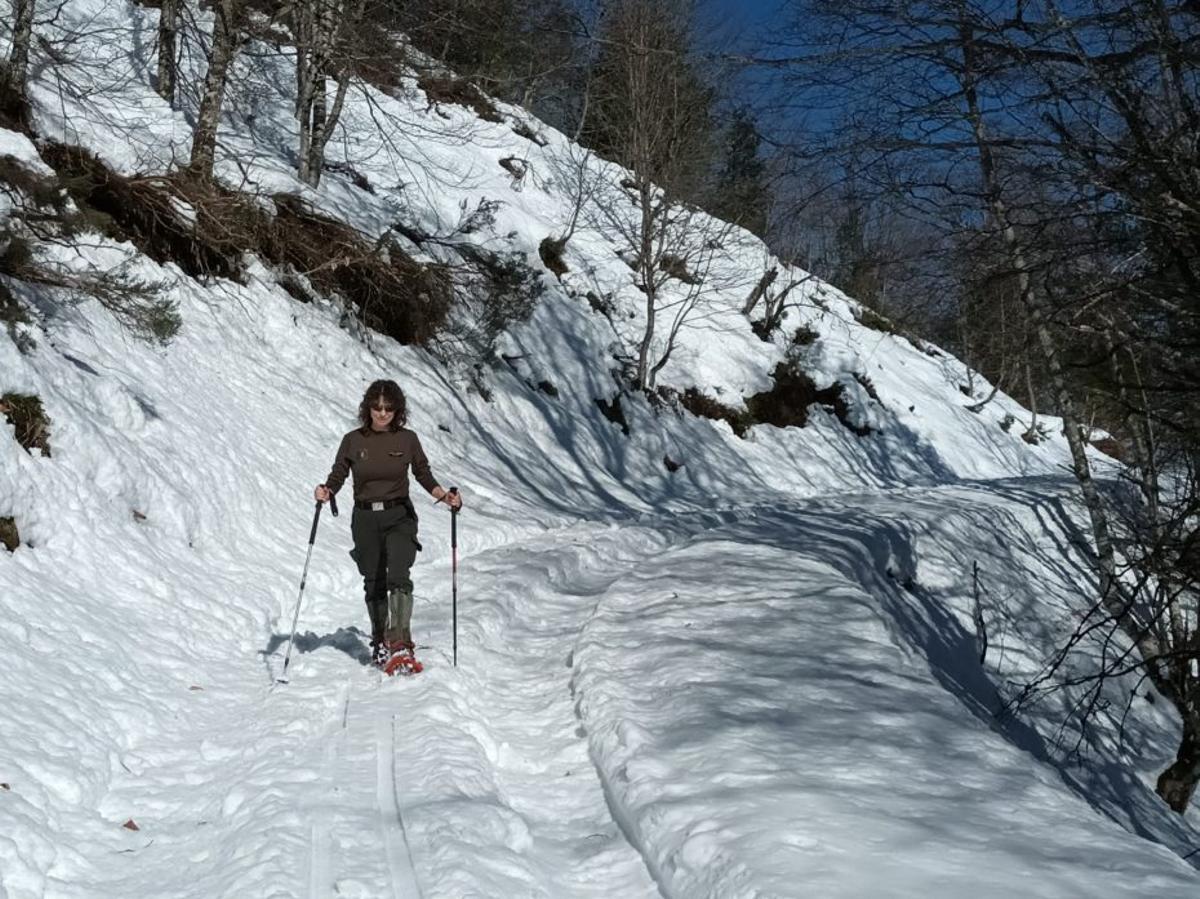 Tarrío, en una intervención en la nieve.