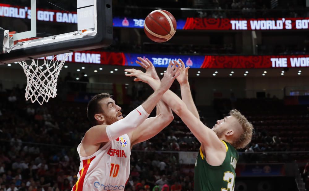 Mundial de baloncesto: España-Australia