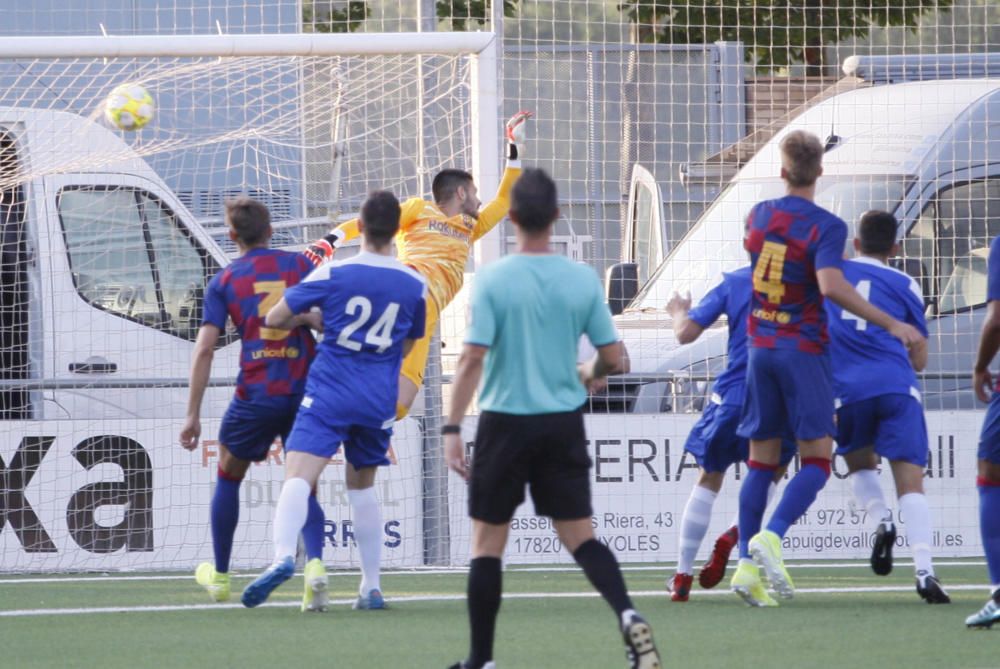 Banyoles - Barça B al Torneig de l'Estany