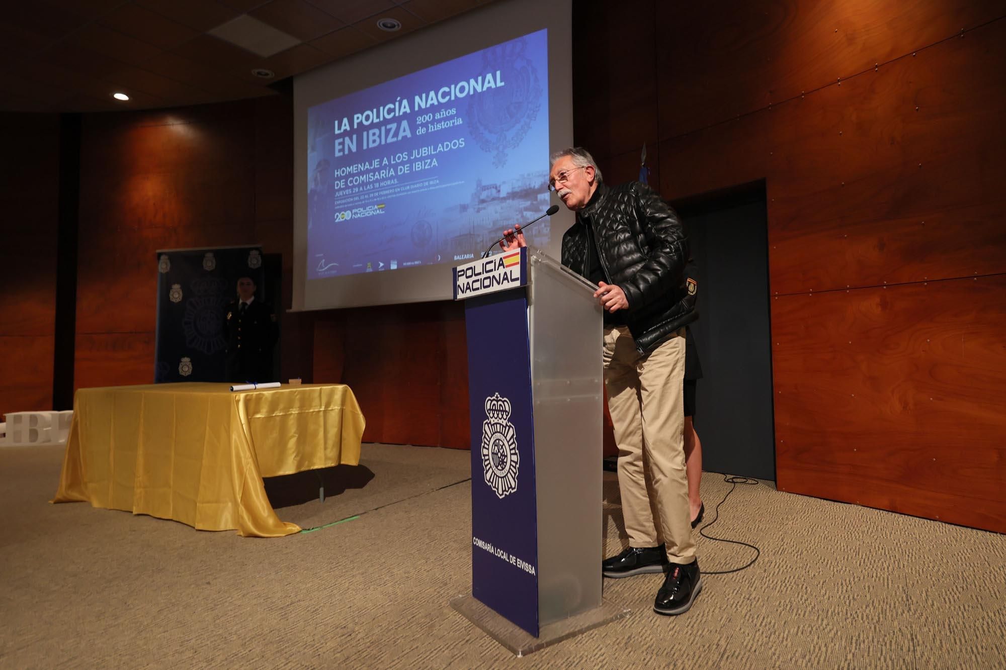 Homenaje de la Policía Nacional de Ibiza a sus jubilados