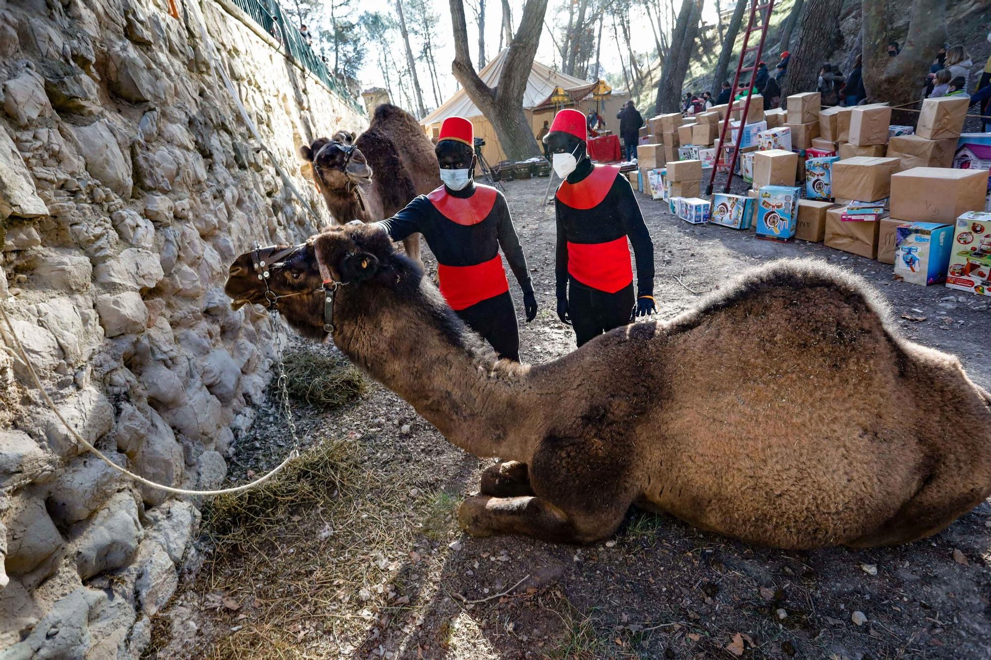 El Campamento Real prepara la llegada de los Reyes Magos a Alcoy