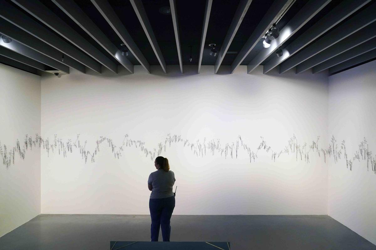 Presentación de la nueva colección semipermanente 'To Open Eyes. Miradas de artista' en el Centre Pompidou