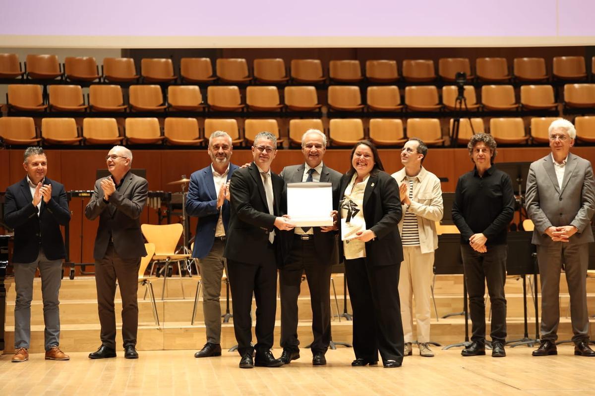 Entrega de premios a la Unió Musical de Moncada