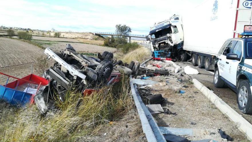 PAR y CHA lamentan el nuevo accidente mortal en la N-232 y piden más inversiones