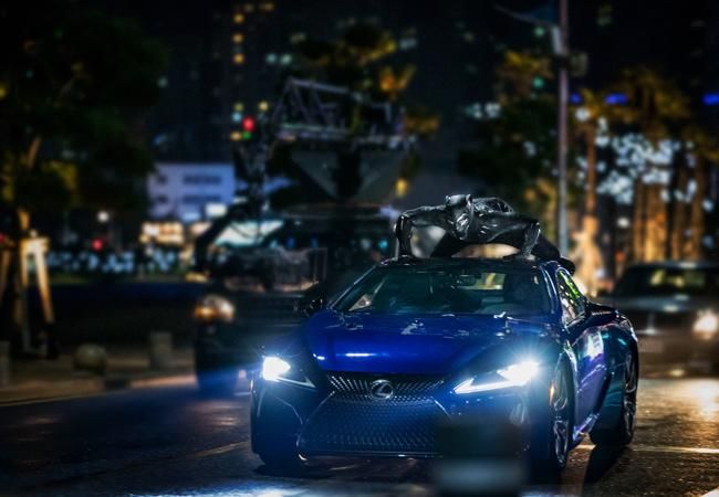Lexus colabora en la cinta de Black Panther, de Marvel