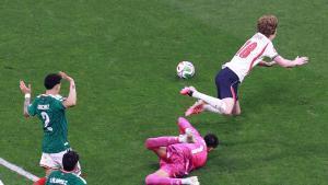 Gordon, en el partido ante México