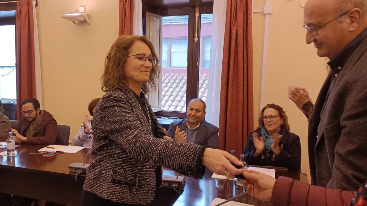Carmen Juez toma posesión como concejal del Ayuntamiento de Santa Brígida