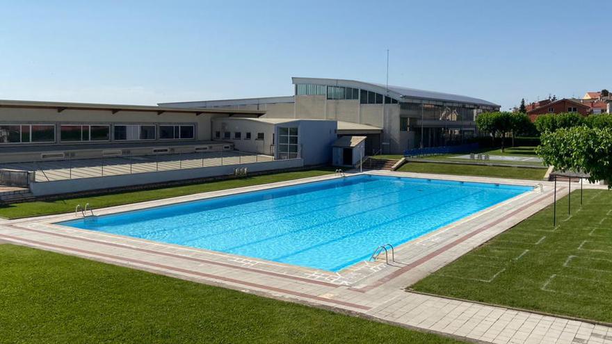 La piscina municipal de Berga.