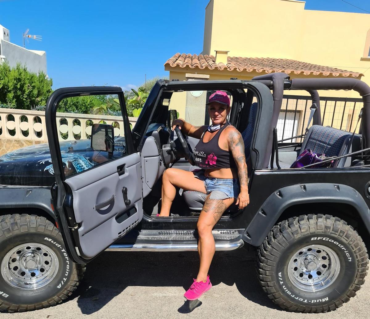 Nicht das praktischste Gefährt: der Jeep der Robens.
