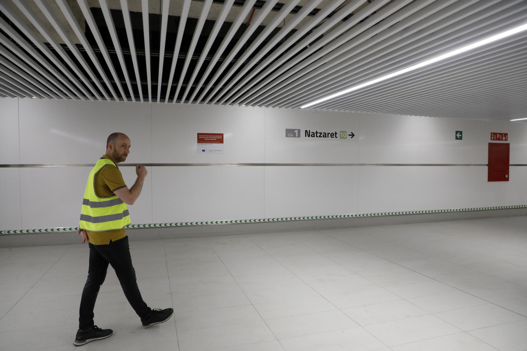 L10, la nueva línea de metro entre el centro y Natzaret, entra en funcionamiento