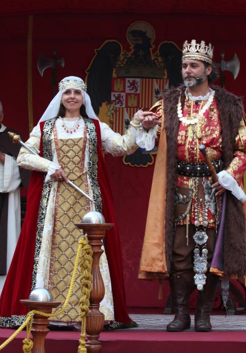 La cabalgata histórica ha puesto fin a la semana grande de la ciudad con la recreación de la toma de Málaga por los Reyes Católicos en 1487, un acontecimiento que motiva los festejos de agosto
