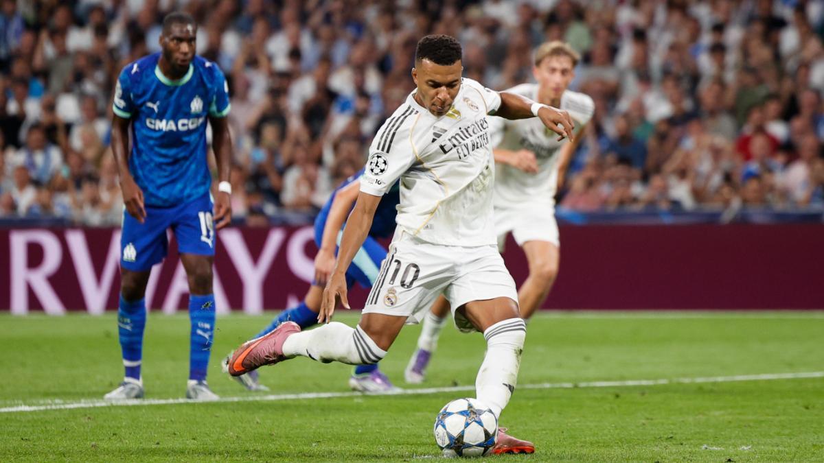 Así remonta el Madrid: El doblete de penalti de Mbappé