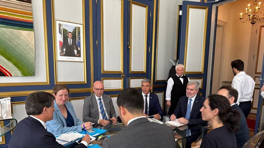 El presidente Clavijo ata el apoyo de Francia para blindar los fondos agrarios