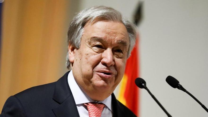 El secretario general de Naciones Unidas, António Guterres.