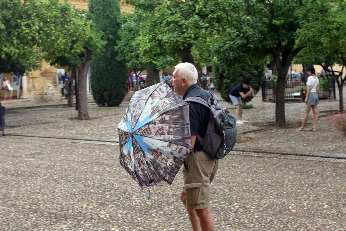 El paso de la gota fría por Córdoba