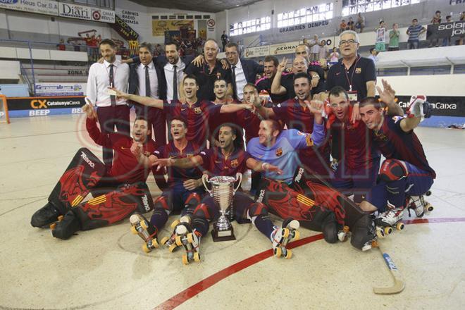 El Barça campeón de la Supercopa de Hockey Patines