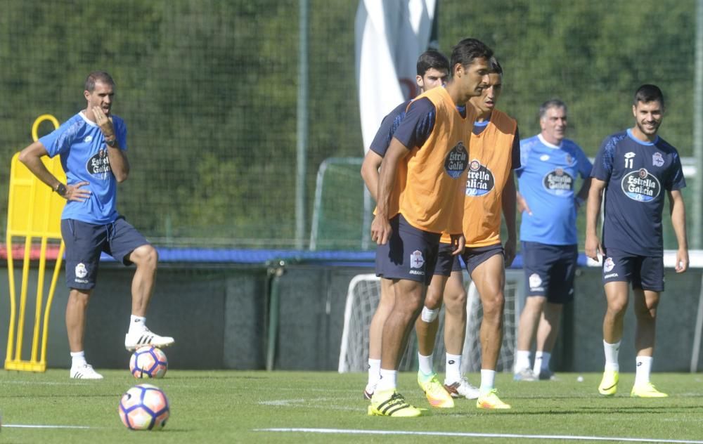 Cuarto entrenamiento de la semana - El domingo, el Dépor recibe al Athletic en Riazor.