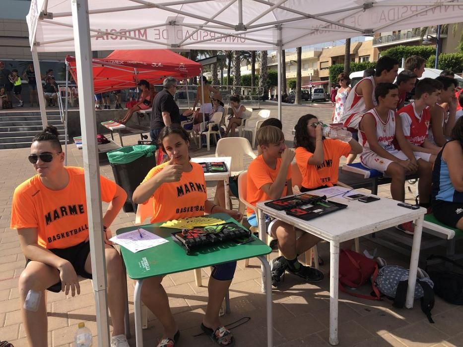 Campeonato de baloncesto 3x3 en La Ribera