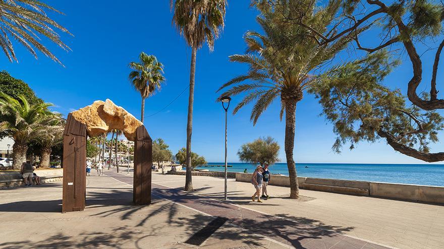 Die Promenade in Cala Millor.