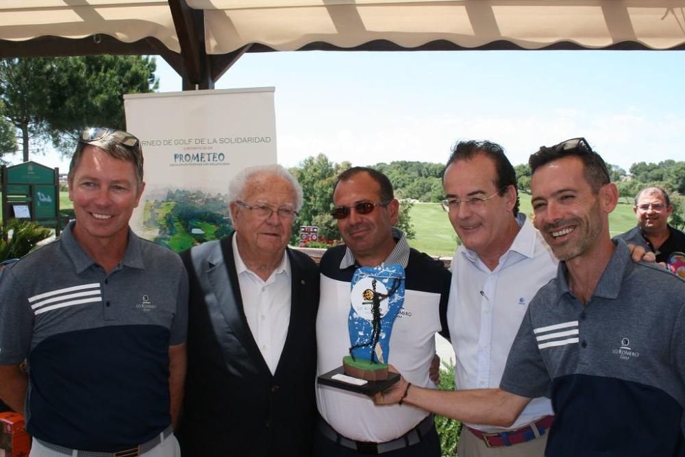 Campeonato benéfico en Lo Romero Golf