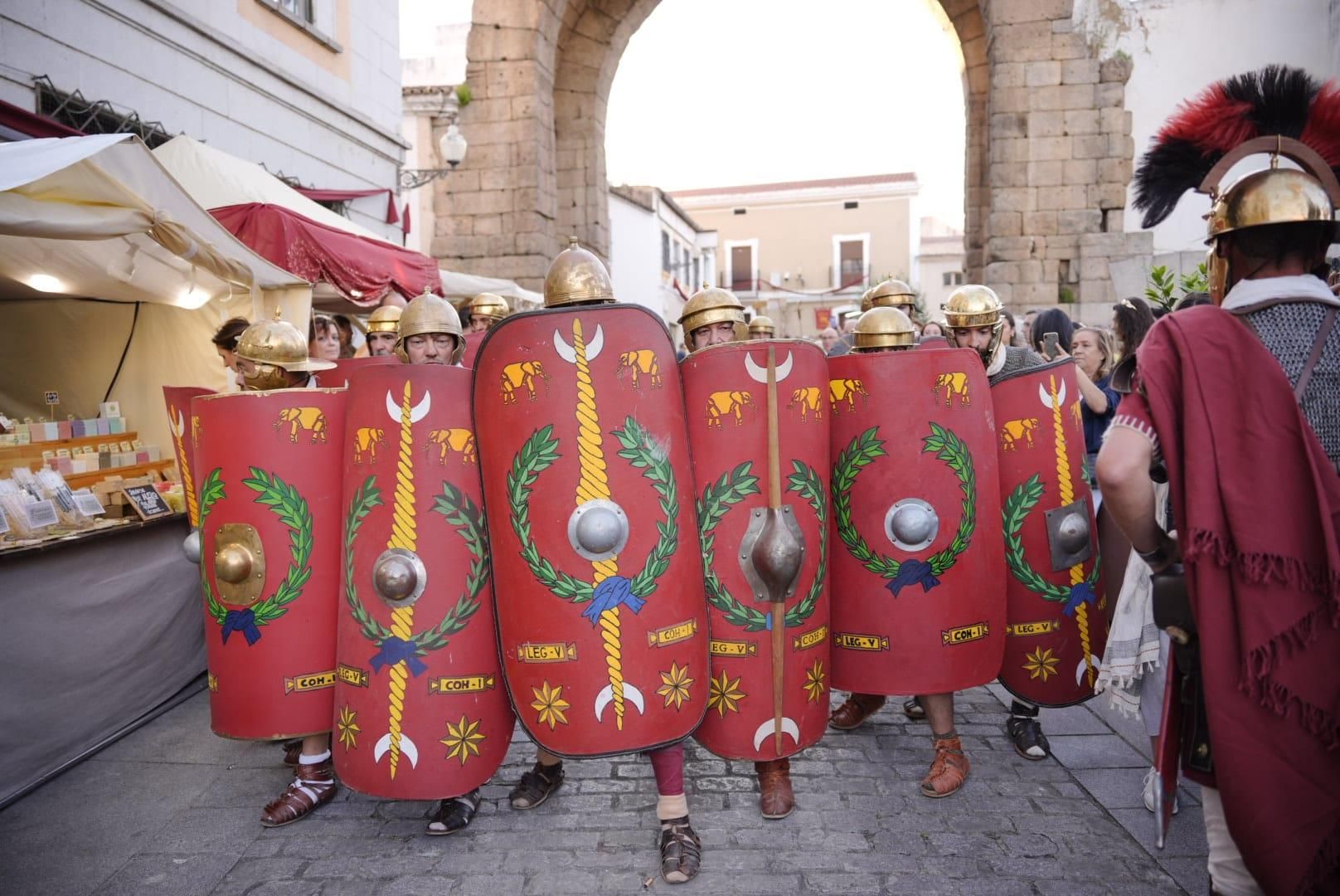 El Imperio Romano luce sus tropas en Emerita Augusta