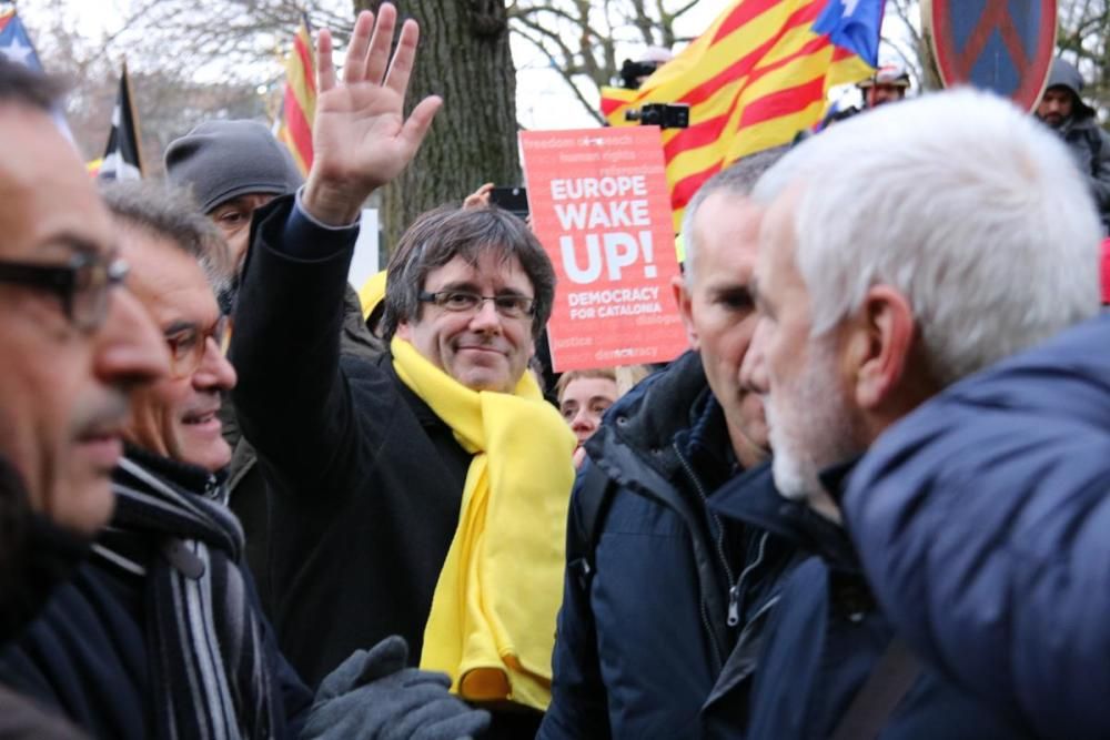 Manifestació independentista a Brussel·les