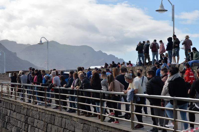 Tercer día de las operaciones de rescate del ferry